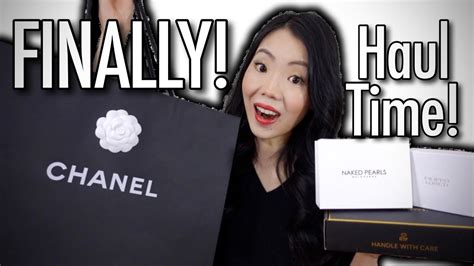 MINI LUXURY HAUL & CHANEL LAVALIERE SCARF REVIEW 